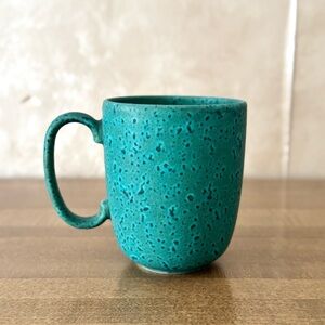 By Anthropologie Zoysia Mug in Dark Turquoise
